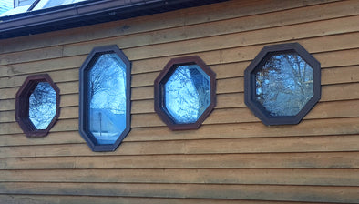 decorative windows add interesting element to your home design