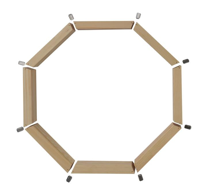 Octagon Window Pine Jamb Extension