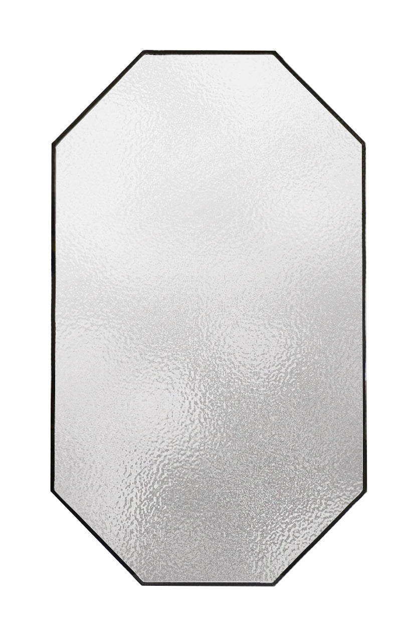 20 x 34 Replacement Obscure Insulated Glass for Wood Stationary Octagon Window