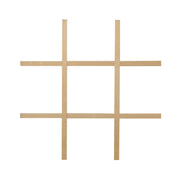 3W3H Pine stationary octagon grille replacement