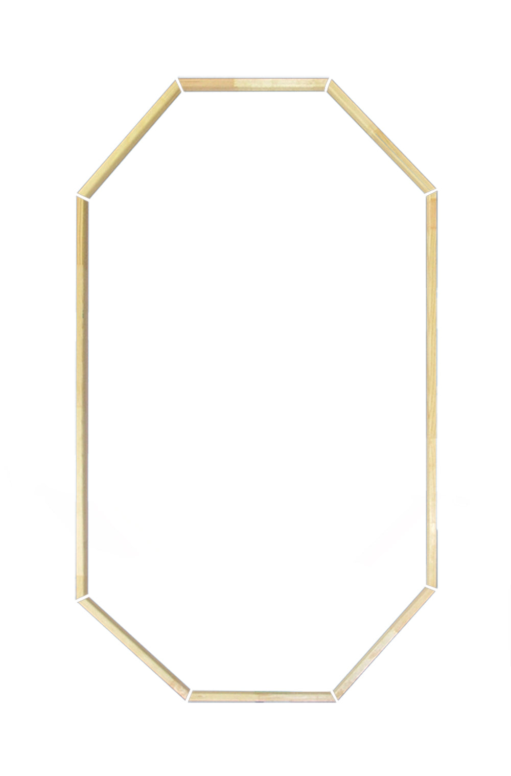 Pine Glazing Stops for 20 x 34 wood stationary octagon window