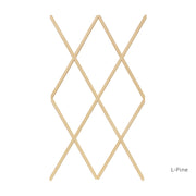 L-Pine 12 Light Diamond Non Surround Window Grille