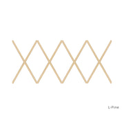 L-Pine 13 Light Diamond Non Surround Window Grille