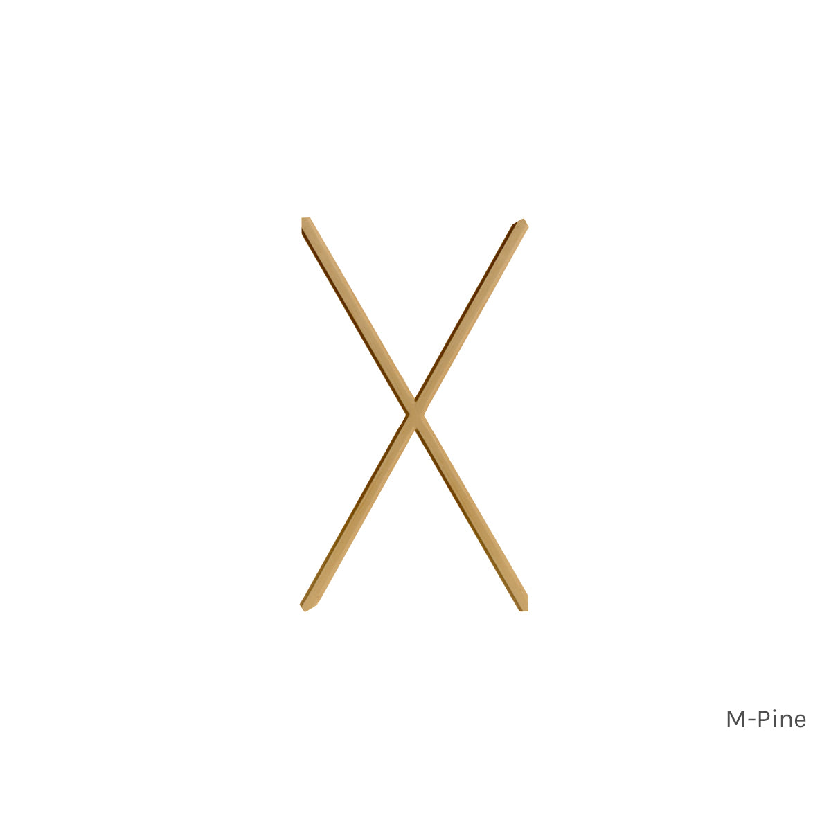 M-Pine 4 light diamond pine window grid insert