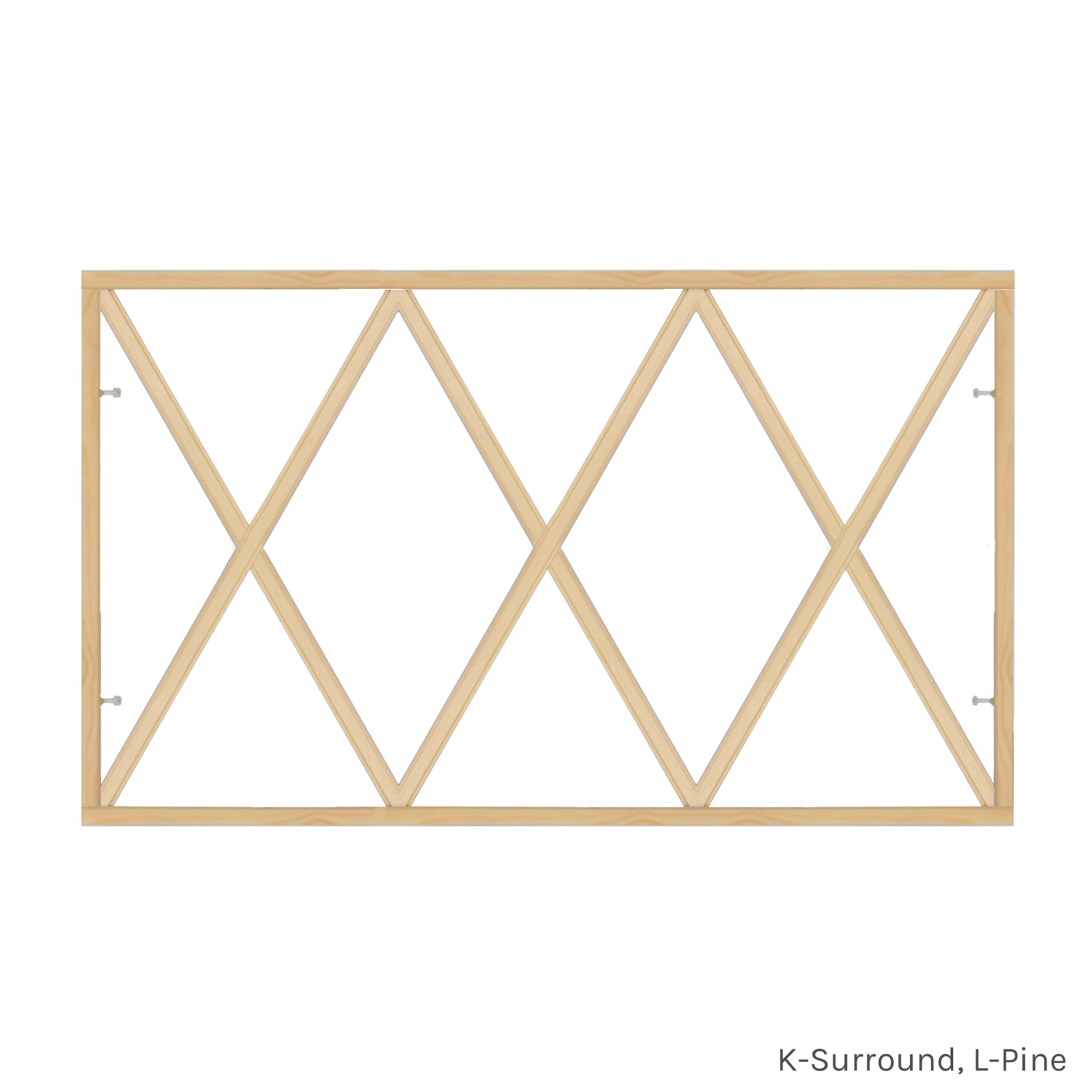 10 Light Diamond Full Surround Grille L-pine K-Surround