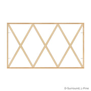 10 Light Diamond Full Surround Grille L-pine D-Surround