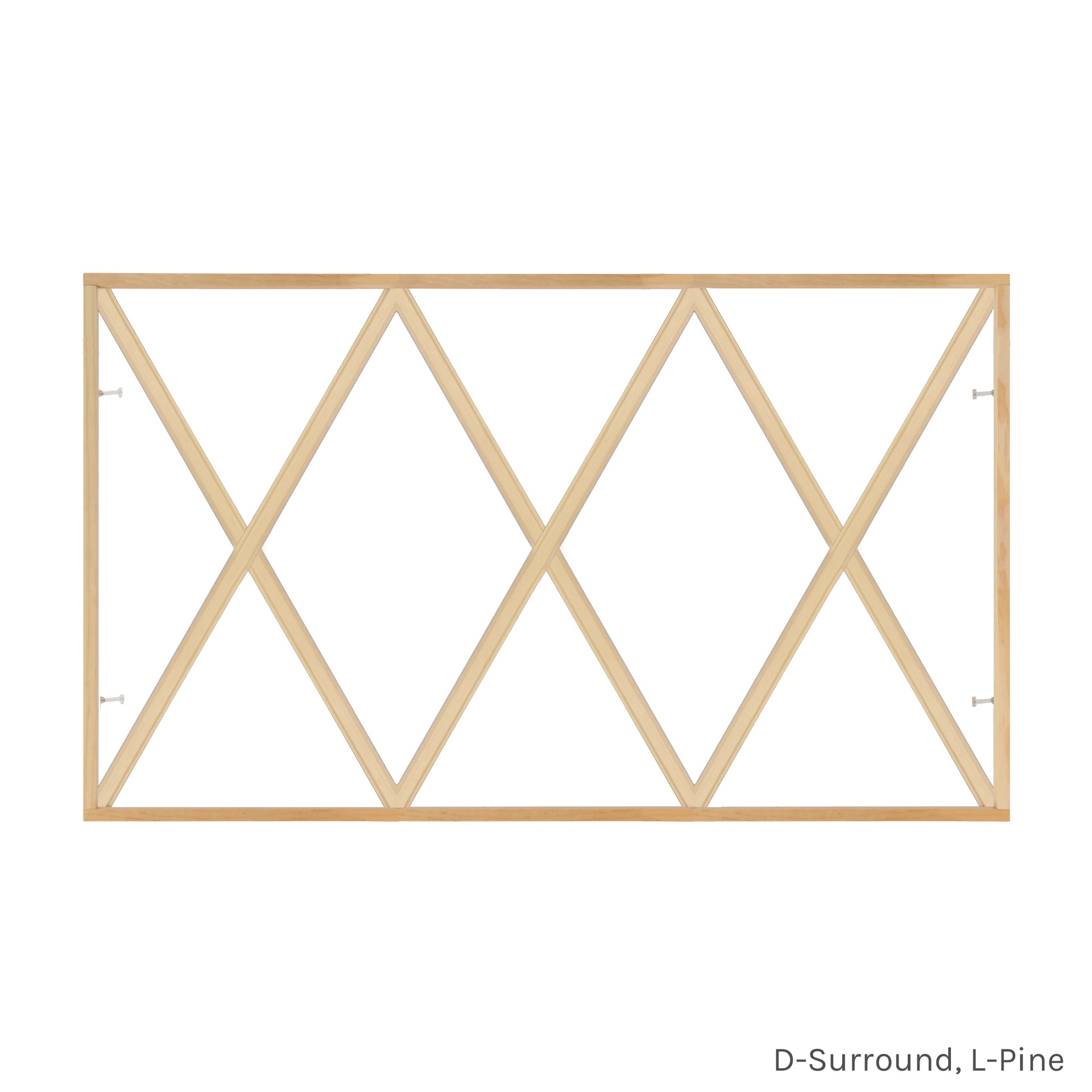 10 Light Diamond Full Surround Grille L-pine D-Surround