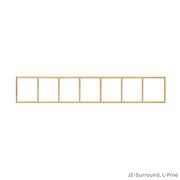 7 light colonial grid for casement and double hung windows