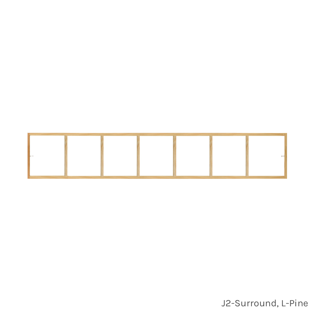 7 light colonial grid for casement and double hung windows