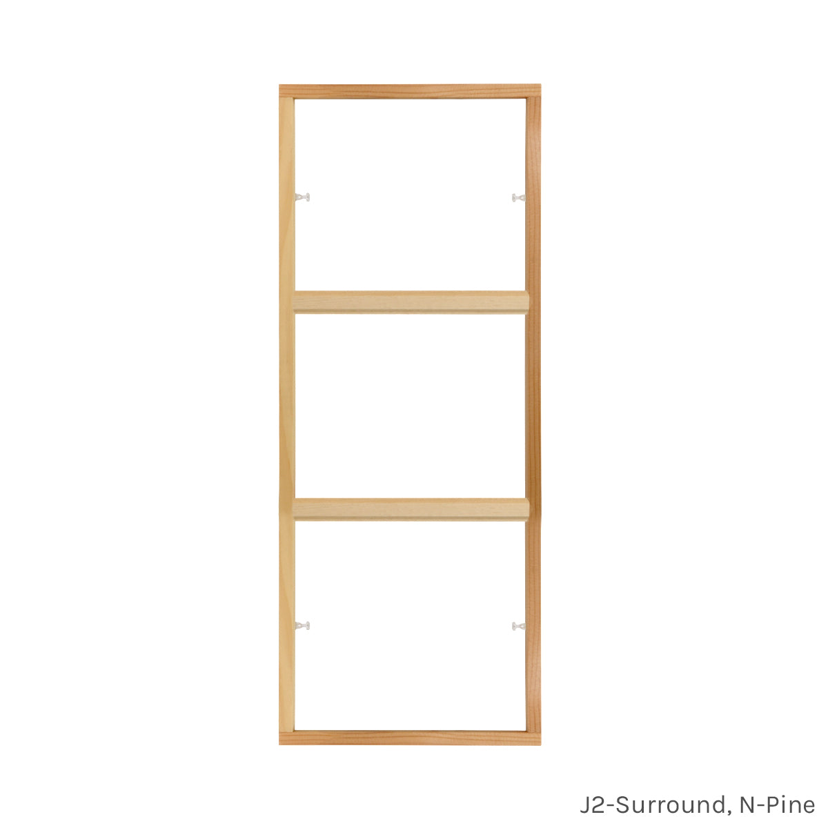 3 light pine customizable window grill insert