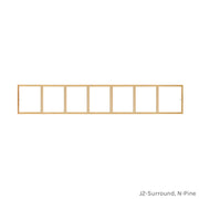 7 light colonial grid for casement and double hung windows