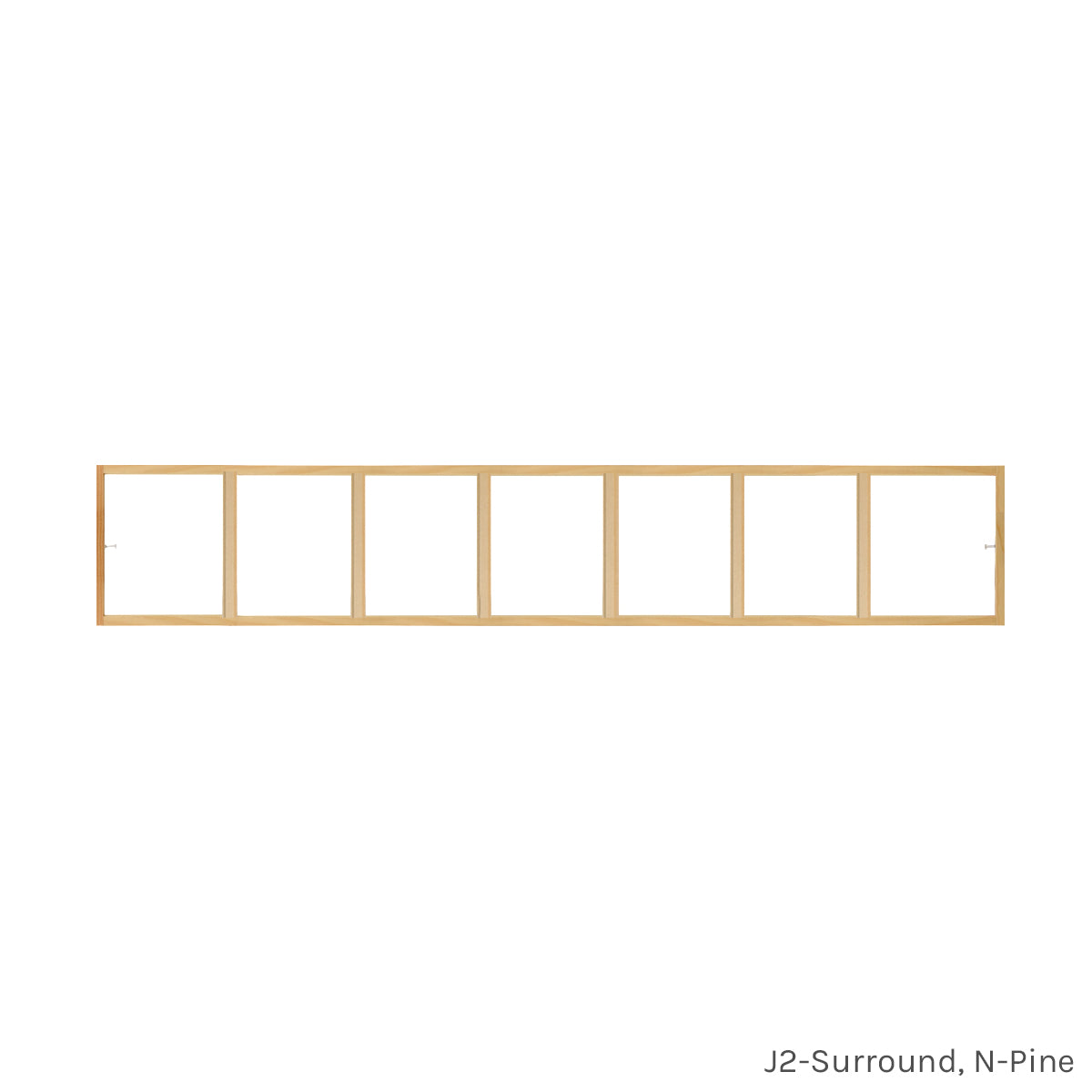 7 light colonial grid for casement and double hung windows
