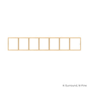 7 light colonial grid for casement and double hung windows