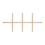 8 Light 4W2H Premium Profile Pine Window Grille