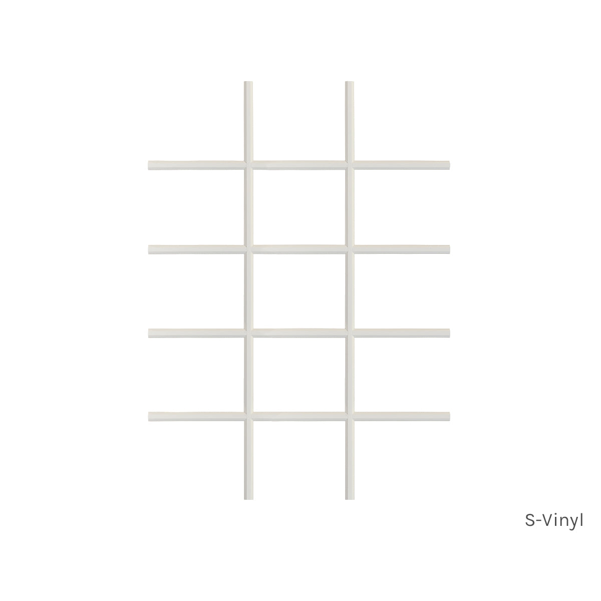 3 Wide x 5 High 15 Light Vinyl Grille