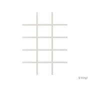 3 Wide x 5 High 15 Light Vinyl Grille