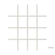 4 Wide x 4 High 16 Light Vinly Grille