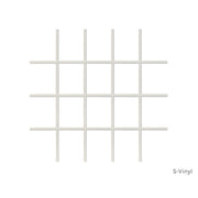 5 Wide x 4 High 20 Light Vinyl Grille