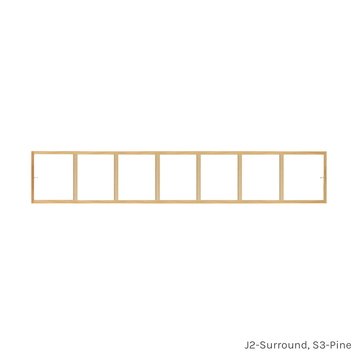 7 light colonial grid for casement and double hung windows