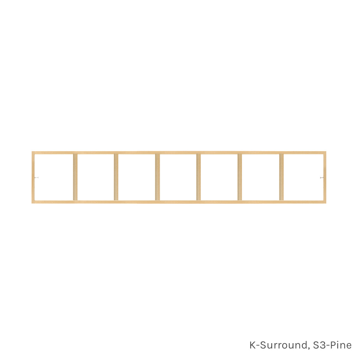 7 light colonial grid for casement and double hung windows
