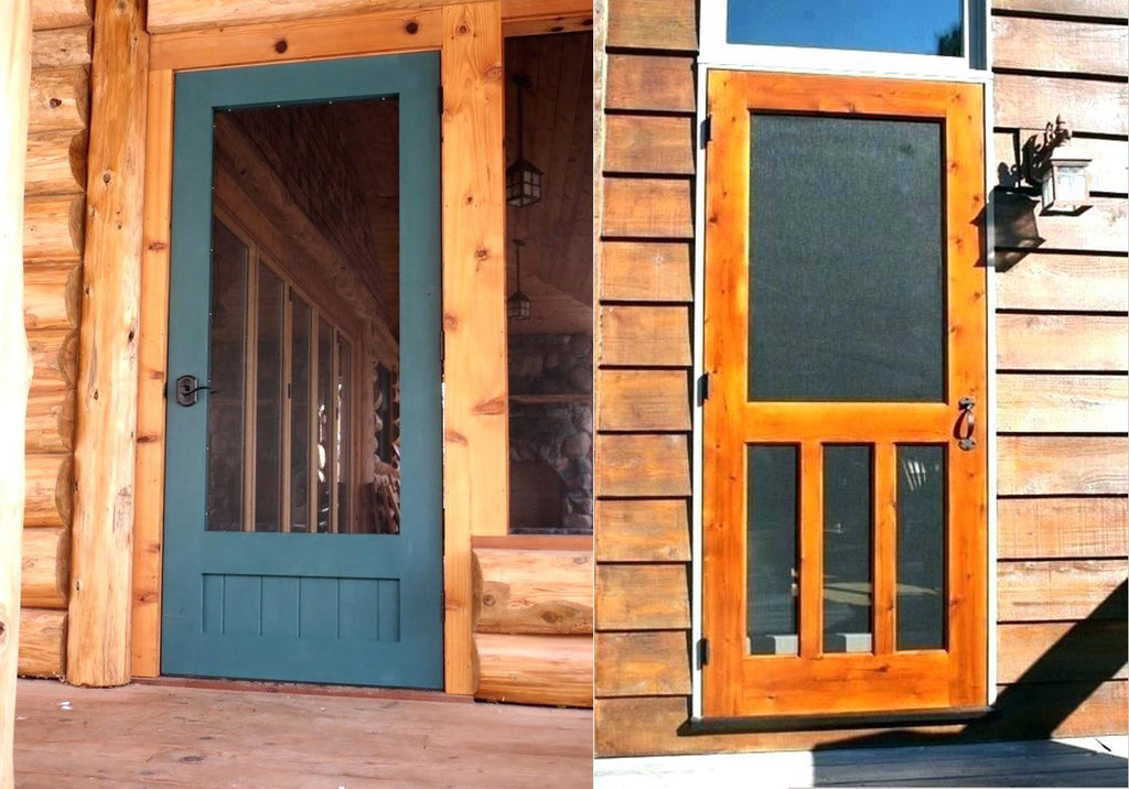 Cedar Screen Door Finishes FixHome