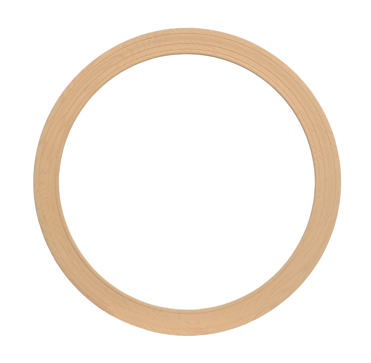 Round window interior trim kit
