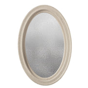 Poly Brickmold Oval Window Obscure Glass Not Primed