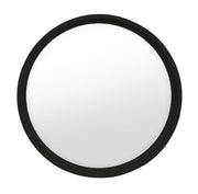 Rambler Round Black Poly Window Clear IG Glass