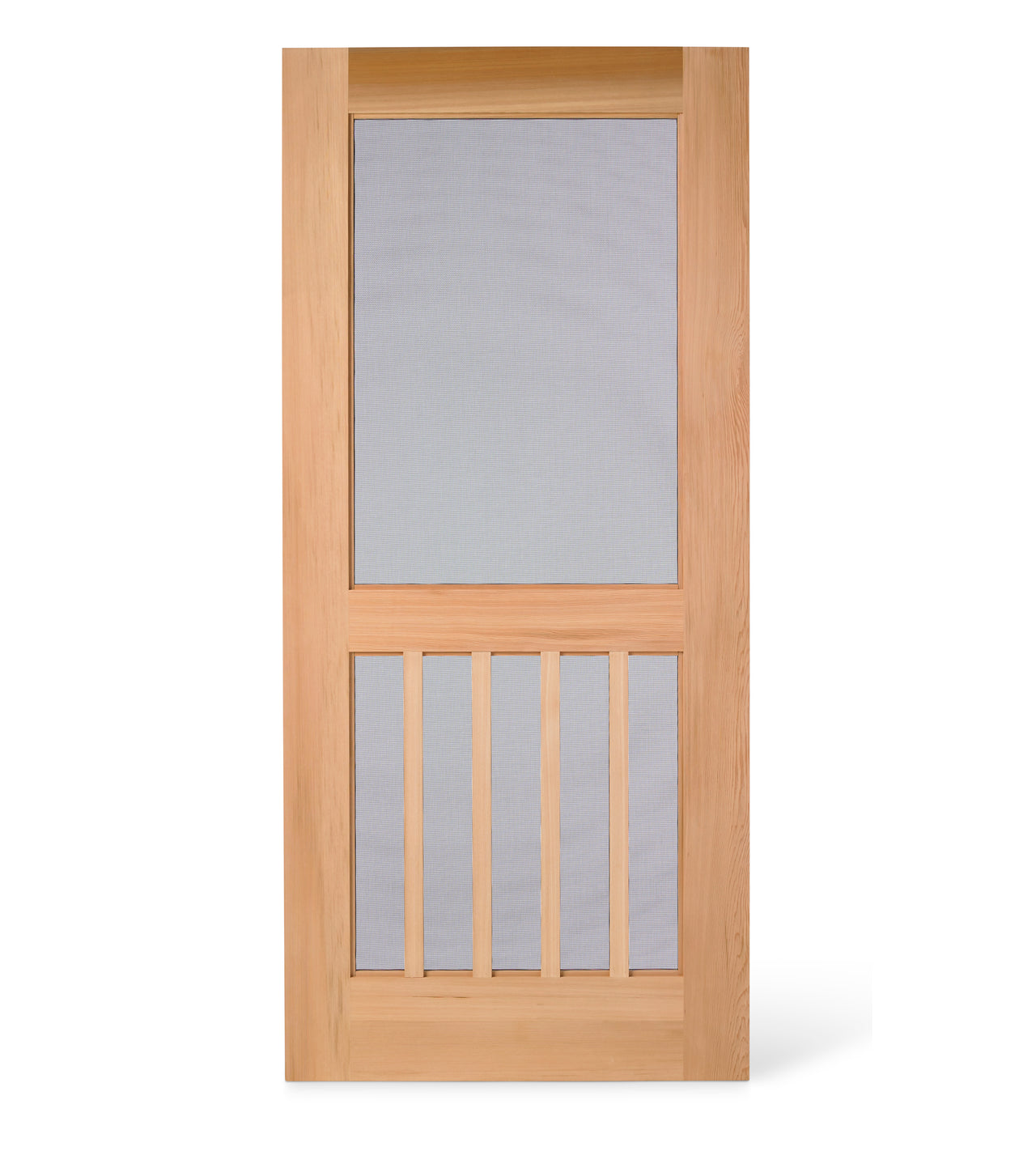 Decorative Cedar Screen Door