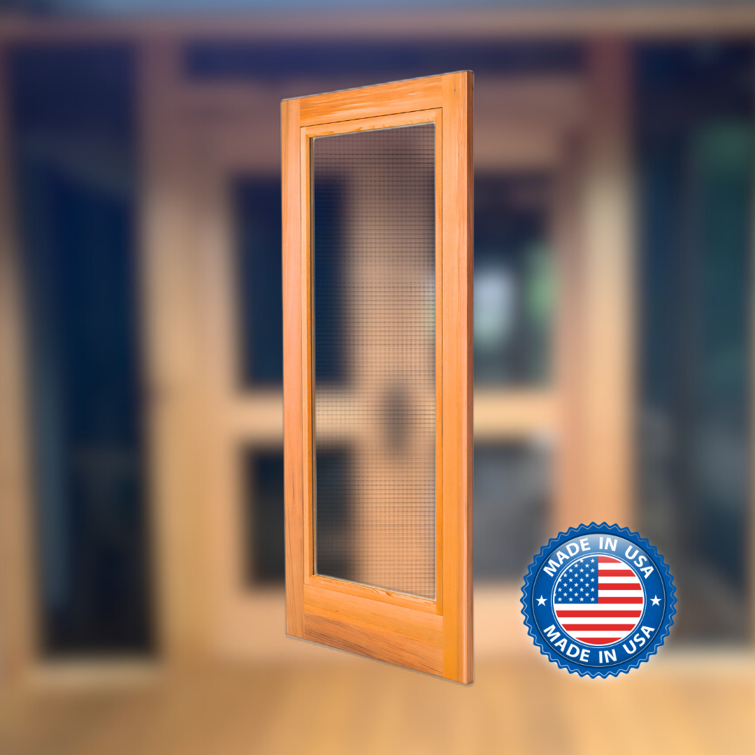 Cedar storm doors for cabins, Douglas Fir screen doors rustic homes, Western Red Cedar screen doors, Wood storm doors for cabins, Rustic cedar screen door, Custom Douglas Fir storm doors, Handcrafted wood screen doors, Cedar cabin entry doors, Rustic wooden storm doors, Cedar and Fir screen doors for lake homes
