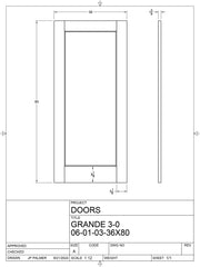 Grande Screen Door Drawing