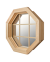 Large Cabin Light Octagon Window Right Side View