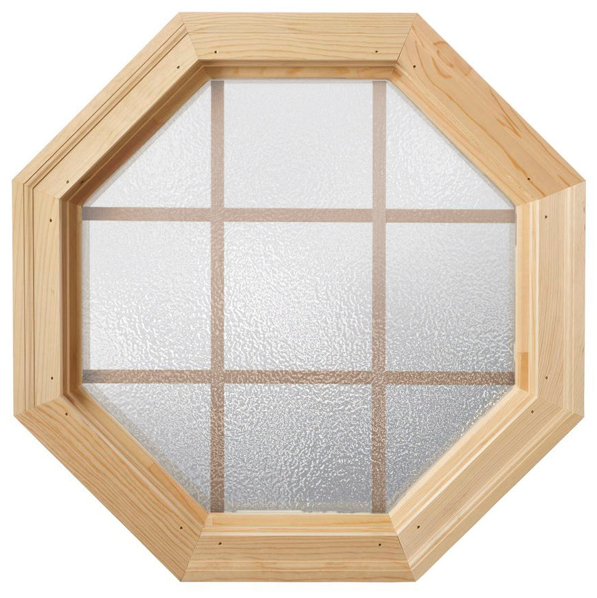 Octagon Windows | 4 Season Large Cabin Light Stat Octagon | Fixhome