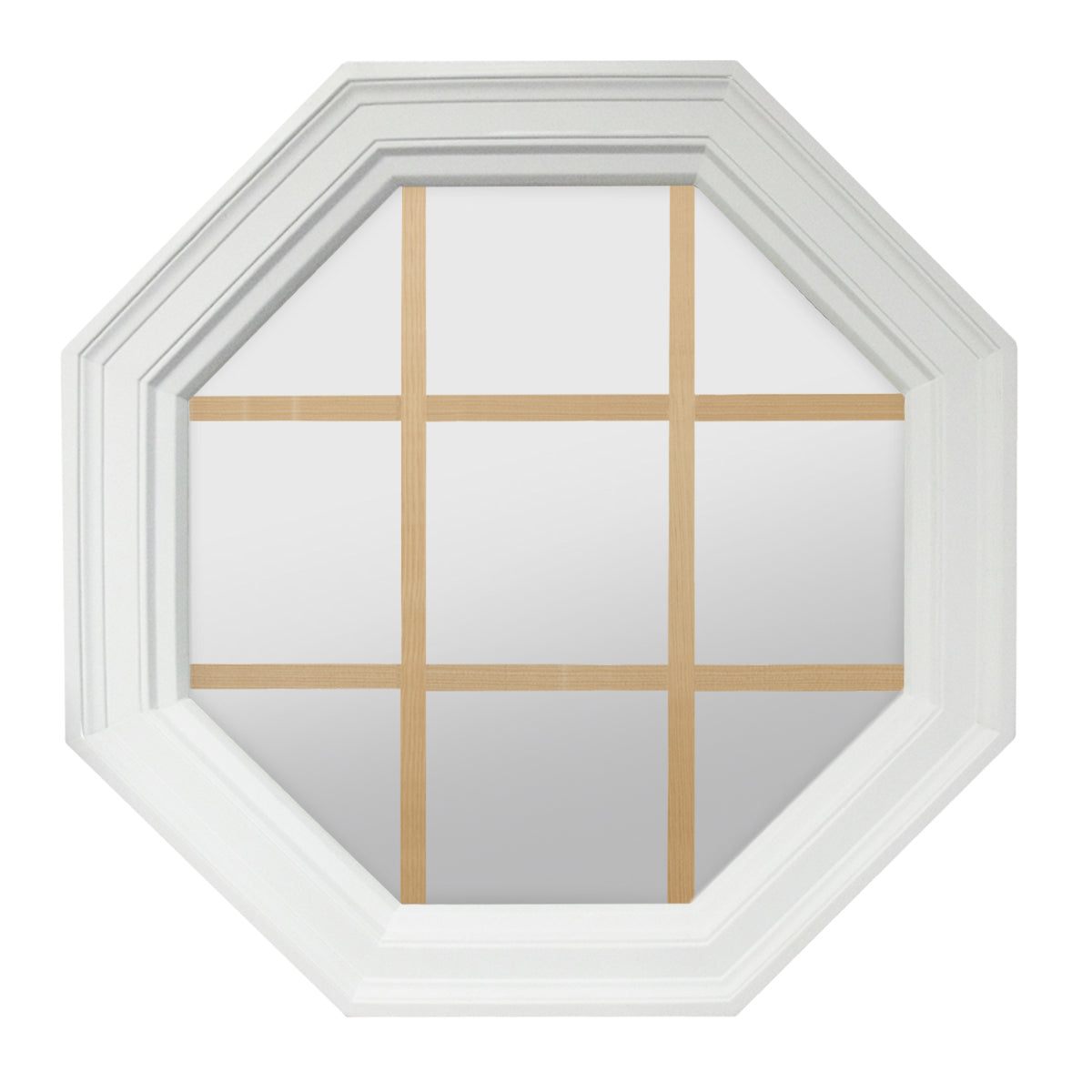 Octagon Windows | Standard Town Light Poly Octagon Window - Full Jamb