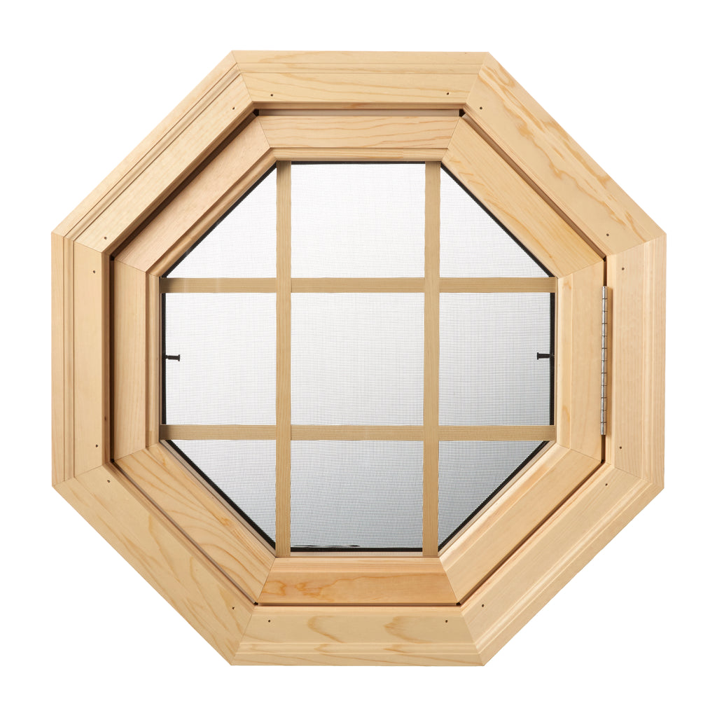 Octagon Windows | 4 Season Large Cabin Breeze Venting Octagon | Fixhome ...