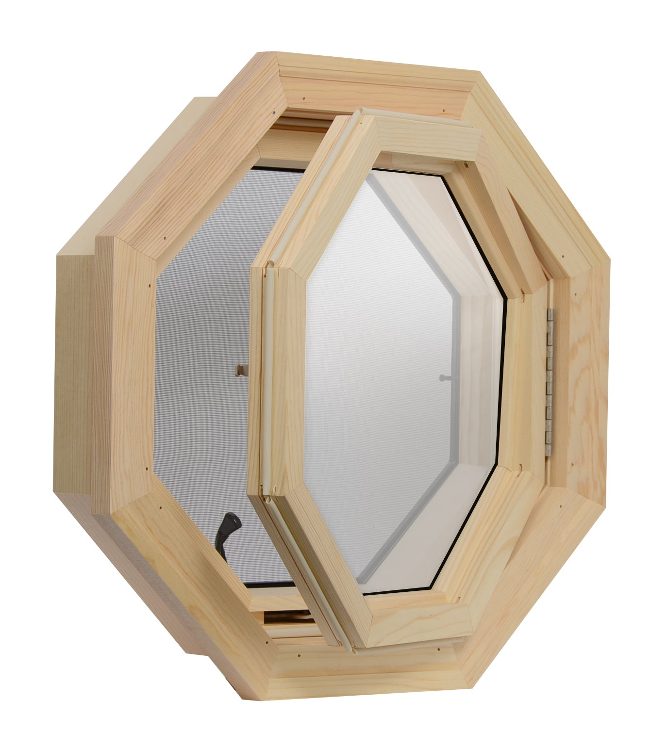 Octagon Windows | 4 Season Large Cabin Breeze Venting Octagon | Fixhome ...