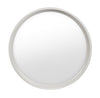 Rambler White Poly Round Window Clear Insulated Glass