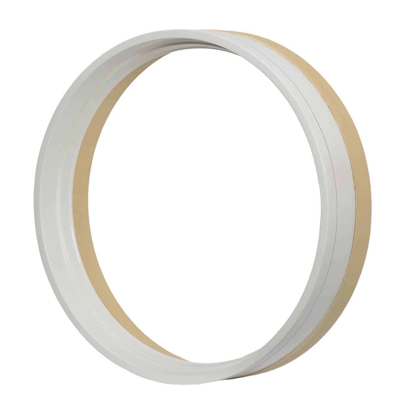 Rambler White Poly Round Window Side View