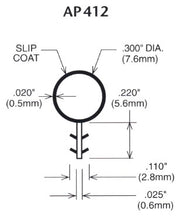 AP-412 Bulb Weather Seal -17'