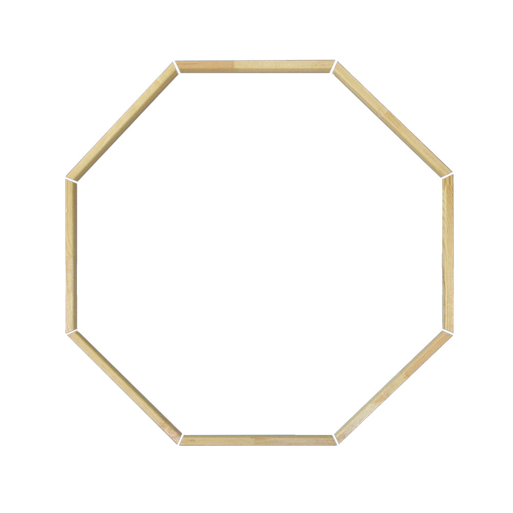 Pine Glazing Stops for 20 x 20 Poly Venting Octagon Window