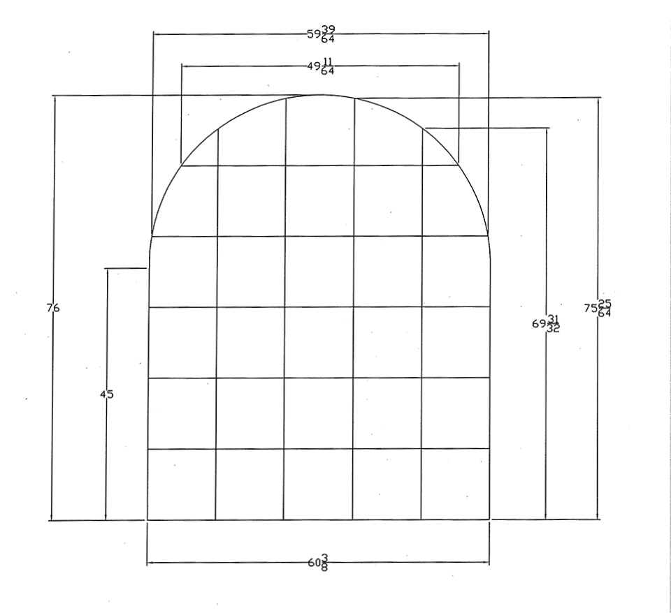 Radius Top Colonial Grille