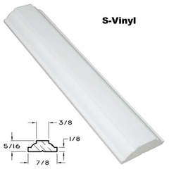 S2-Vinyl Bar Profile With Dimensions