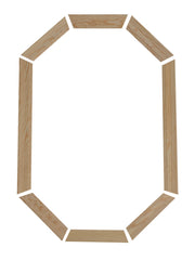 2-1/4" Colonial Pine Trim Kit for 20 x 34 wood stationary octagon window
