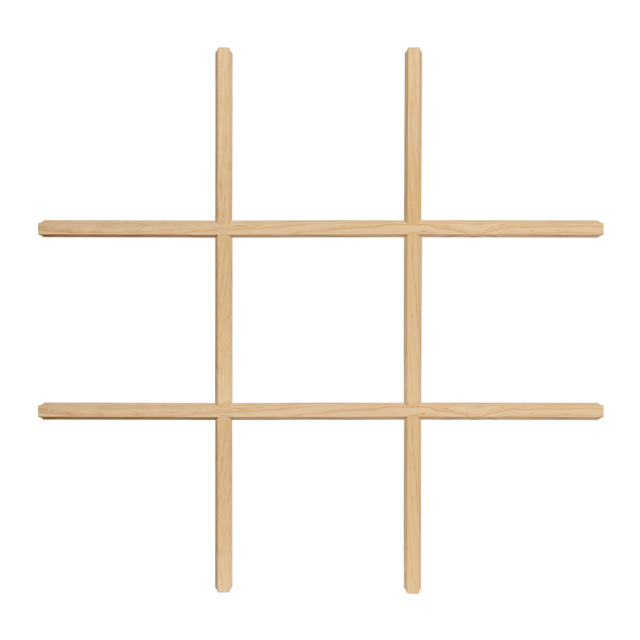 9 Light Premium Window Grille (3 x 3)