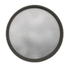 Rambler Bronze Poly Round Window with Obscure Insulated Glass