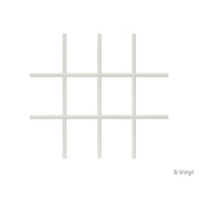 4 Wide x 3 High 12 Light Vinyl Grille