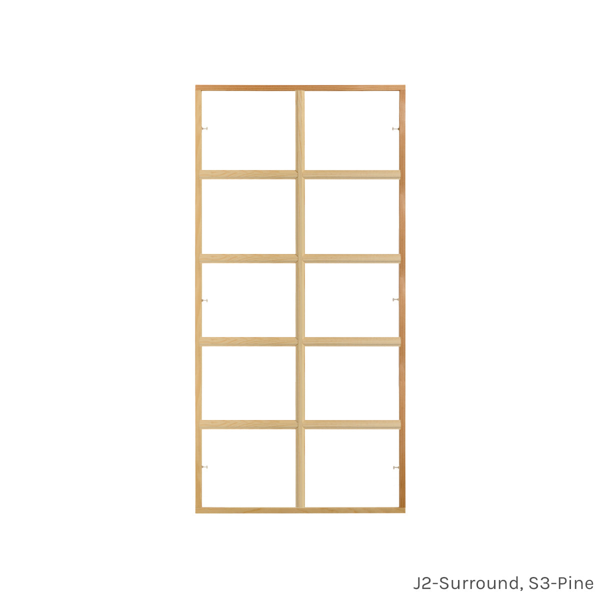 Window Grille | Full Surround 10-R Colonial Grille | Fixhome