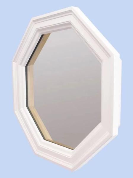 Standard Town Light 4 Season Poly Brickmould Octagon Window